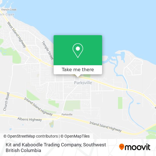 Kit and Kaboodle Trading Company map
