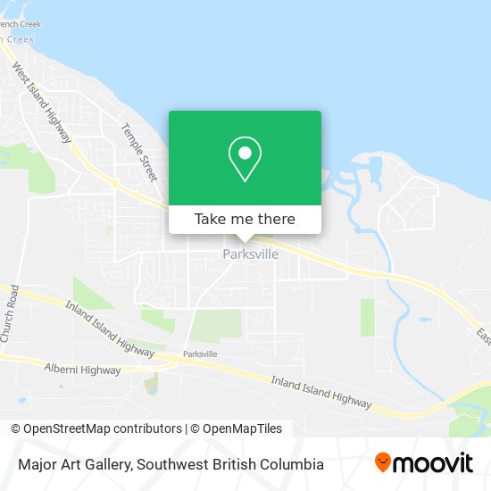 Major Art Gallery map