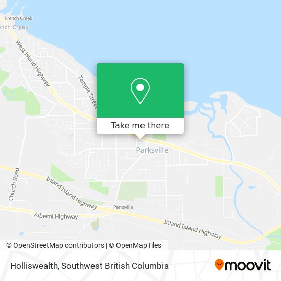 Holliswealth map