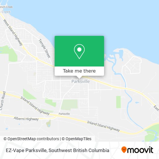 EZ-Vape Parksville plan