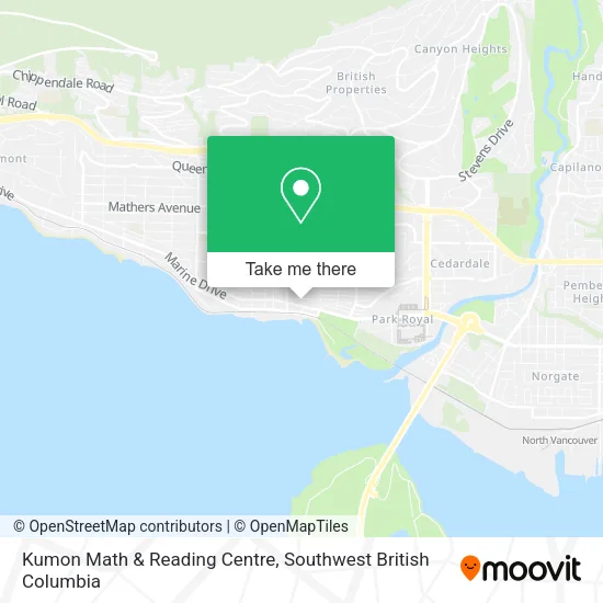 Kumon Math & Reading Centre map