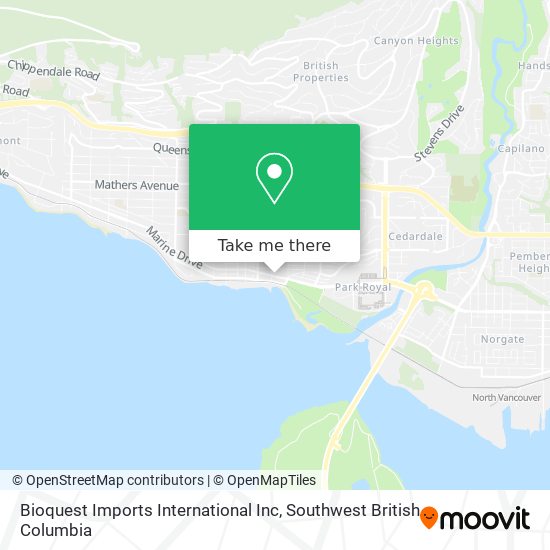 Bioquest Imports International Inc map