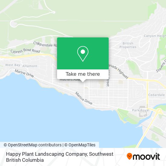 Happy Plant Landscaping Company map