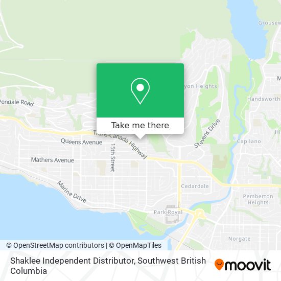 Shaklee Independent Distributor map