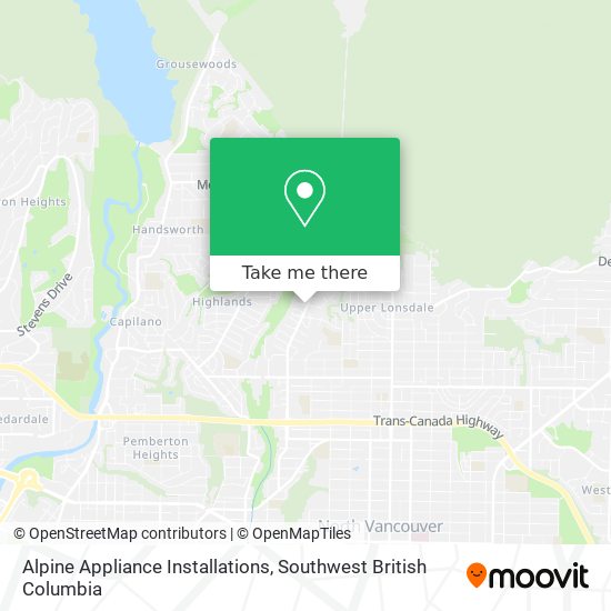 Alpine Appliance Installations plan