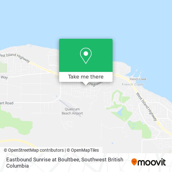 Eastbound Sunrise at Boultbee plan
