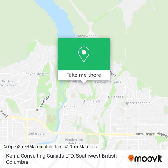 Kema Consulting Canada LTD map