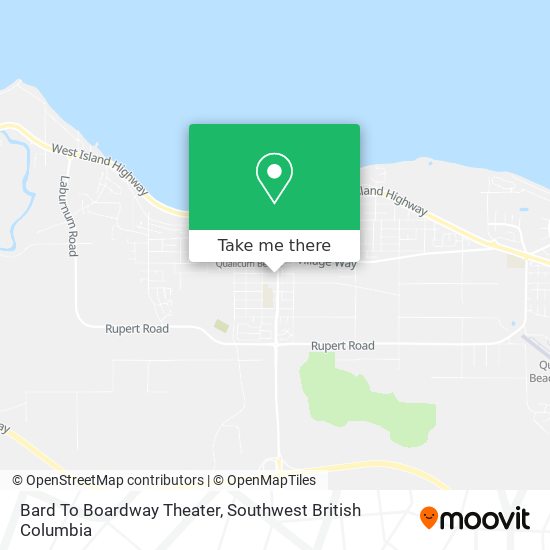 Bard To Boardway Theater map