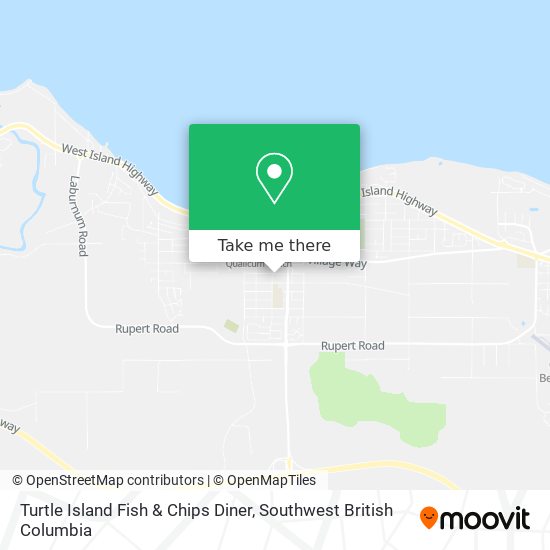 Turtle Island Fish & Chips Diner plan