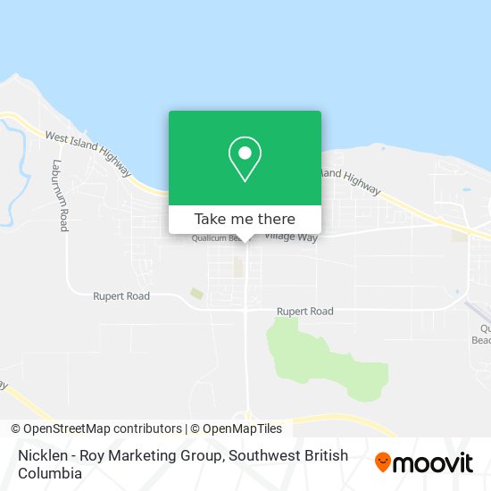 Nicklen - Roy Marketing Group map