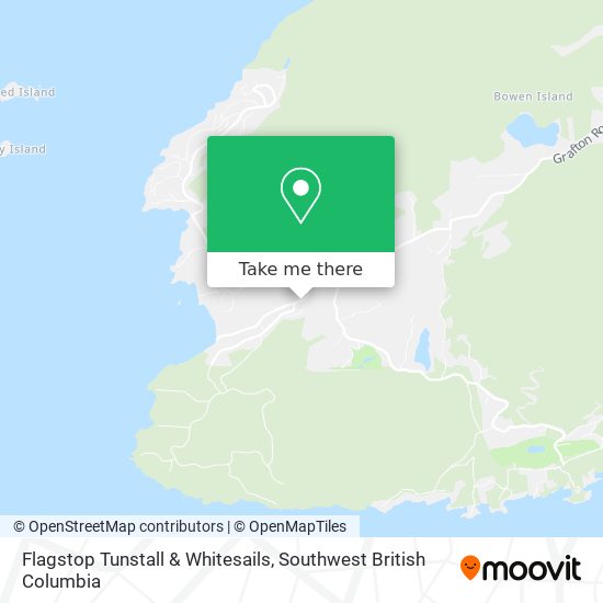 Flagstop Tunstall & Whitesails map