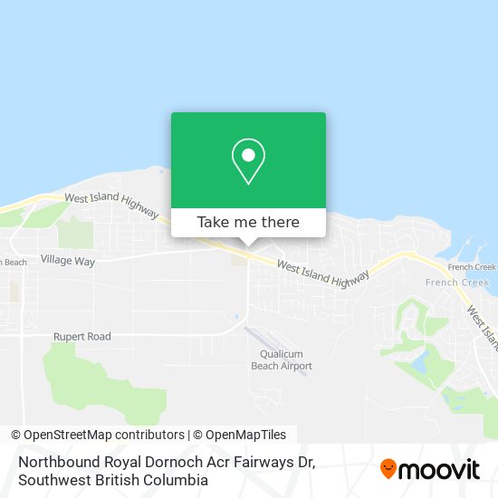 Northbound Royal Dornoch Acr Fairways Dr map