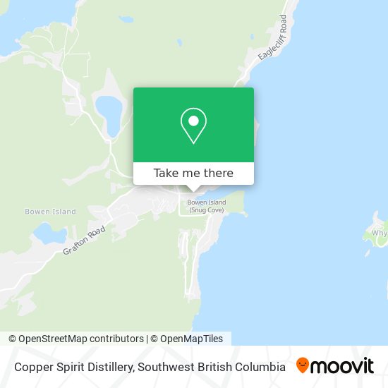 Copper Spirit Distillery map