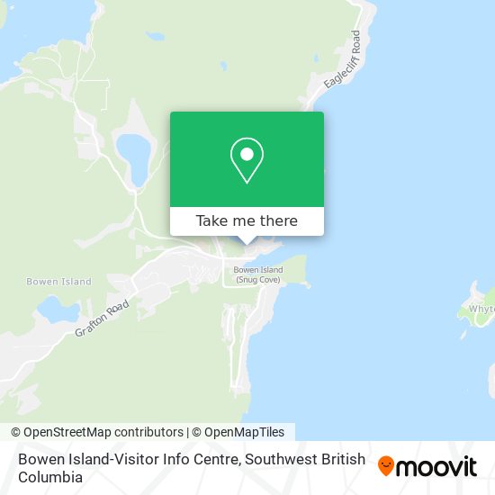 Bowen Island-Visitor Info Centre map