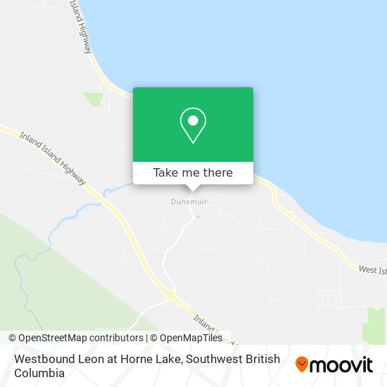 Westbound Leon at Horne Lake plan