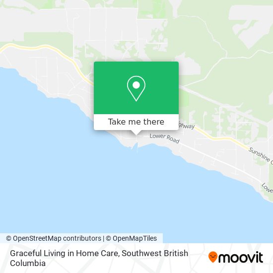 Graceful Living in Home Care map