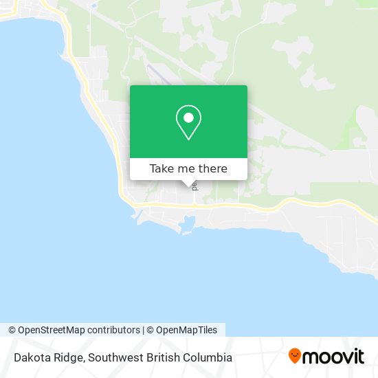 Dakota Ridge map