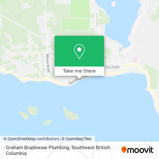 Graham Bradswaw Plumbing map