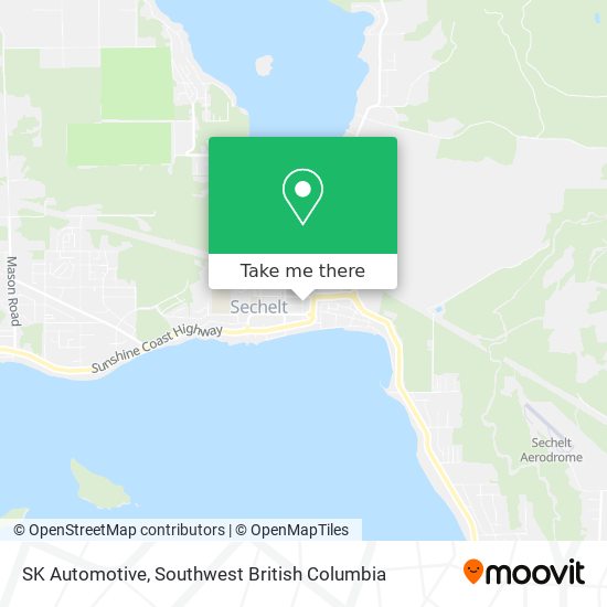 SK Automotive map