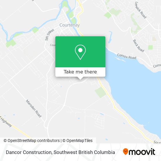 Dancor Construction map