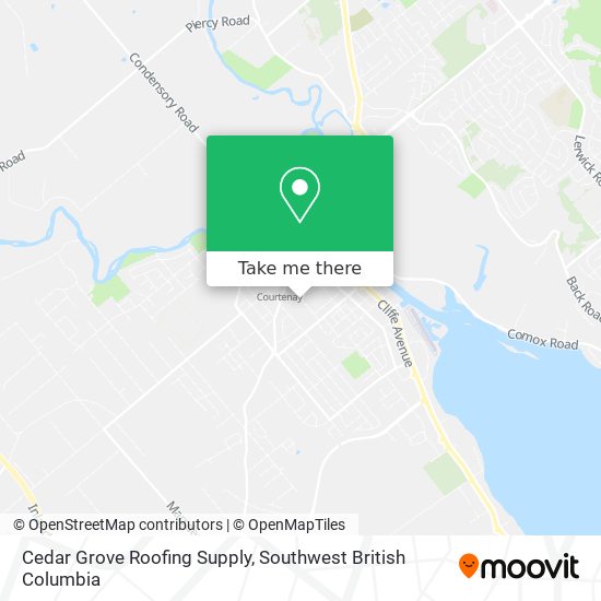 Cedar Grove Roofing Supply plan