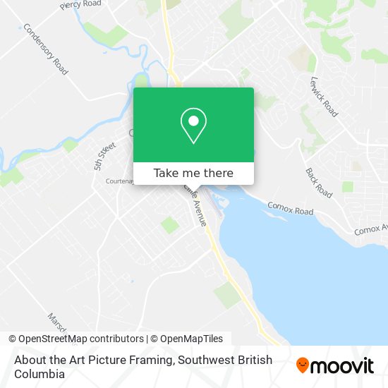 About the Art Picture Framing map