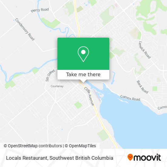 Locals Restaurant map