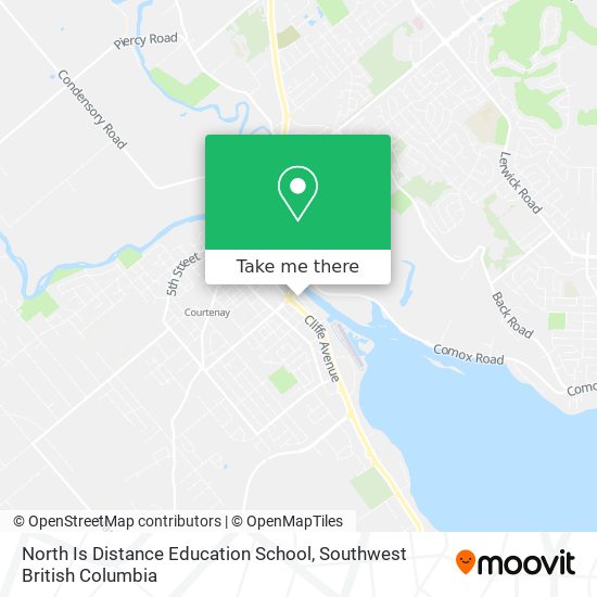 North Is Distance Education School map