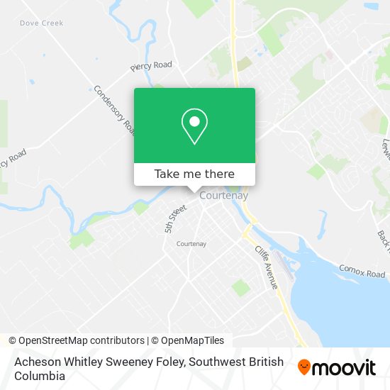 Acheson Whitley Sweeney Foley map