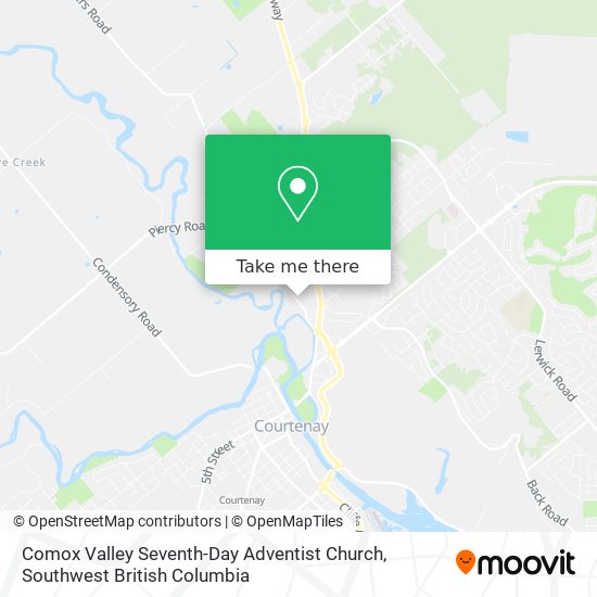 Comox Valley Seventh-Day Adventist Church plan