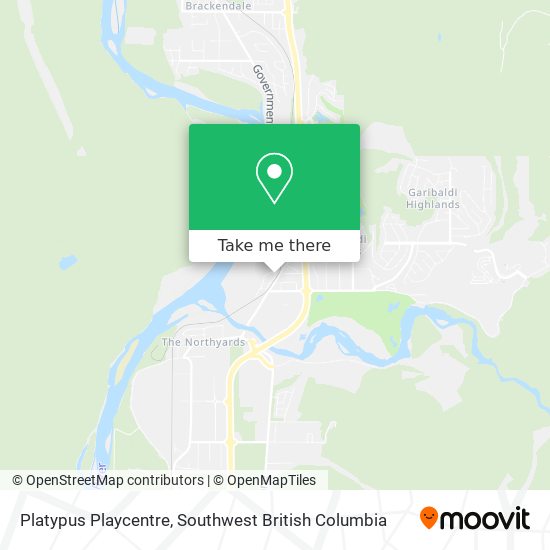 Platypus Playcentre plan