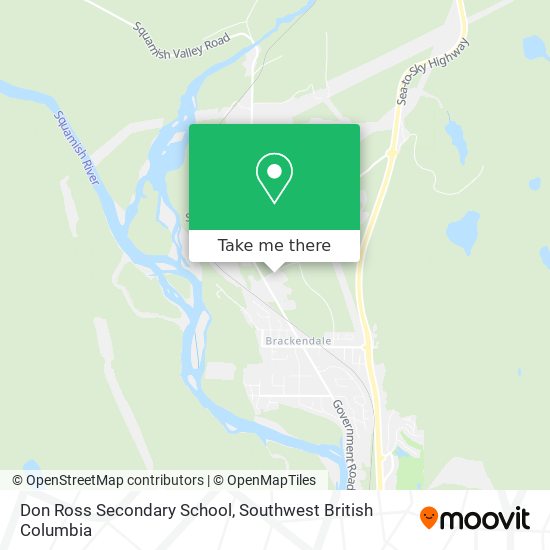 Don Ross Secondary School plan
