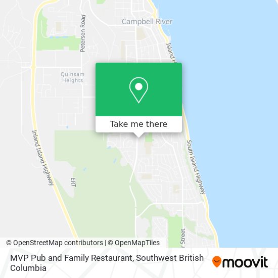 MVP Pub and Family Restaurant plan