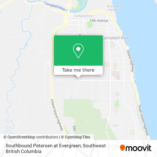 Southbound Petersen at Evergreen plan