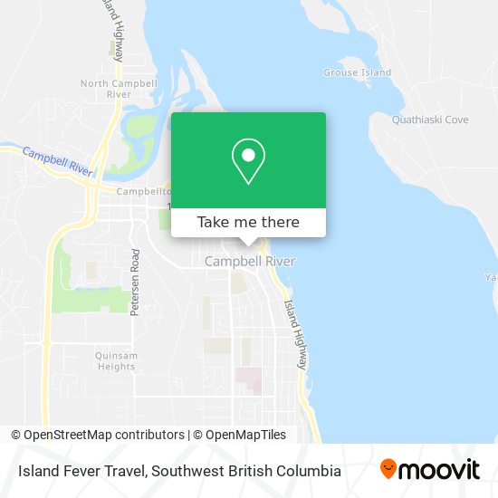 Island Fever Travel map