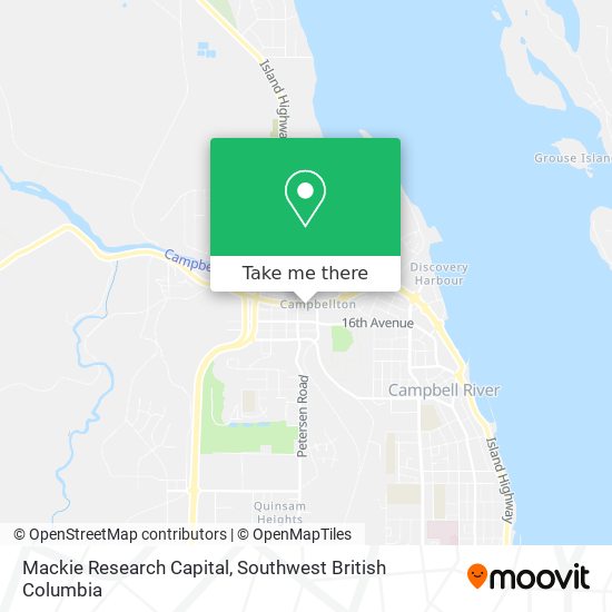 Mackie Research Capital map