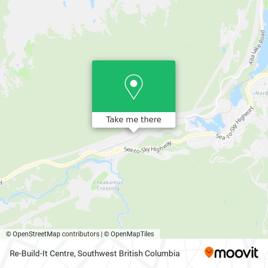 Re-Build-It Centre map