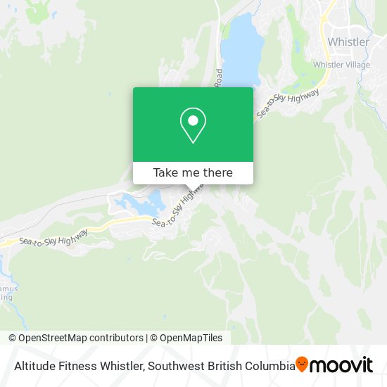 Altitude Fitness Whistler plan