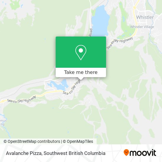 Avalanche Pizza map