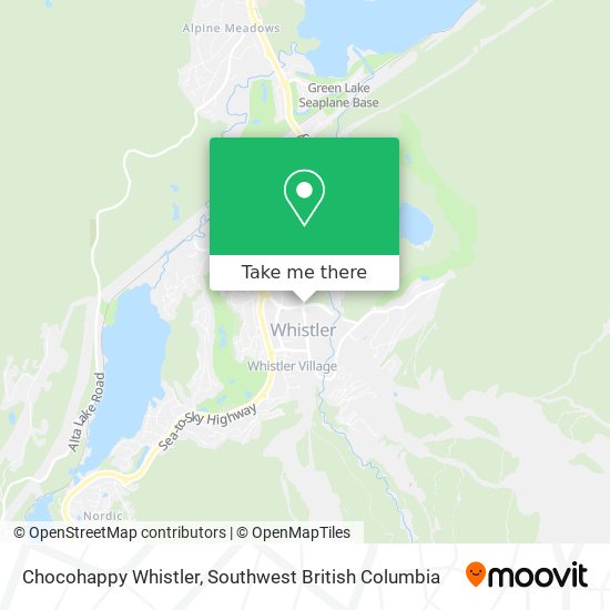 Chocohappy Whistler map