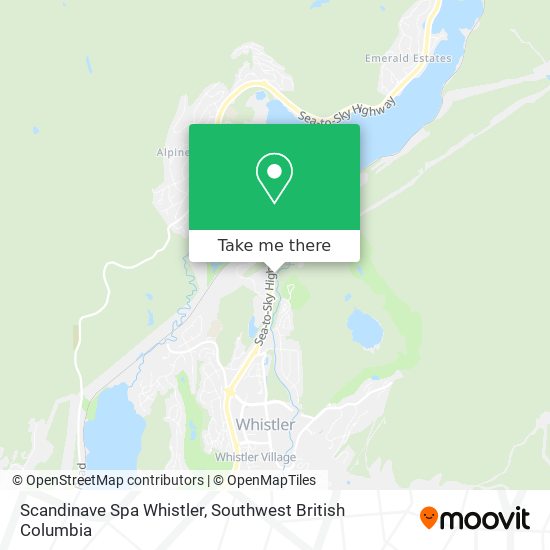 Scandinave Spa Whistler plan