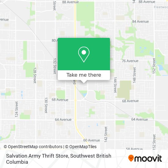 Salvation Army Thrift Store plan