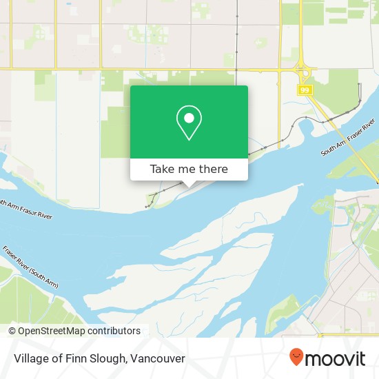 Village of Finn Slough map