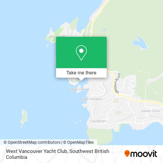 West Vancouver Yacht Club map