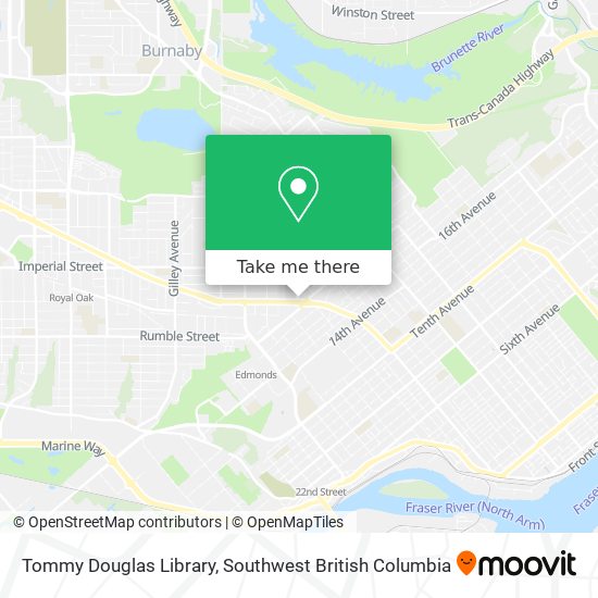 Tommy Douglas Library plan