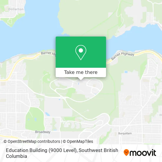 Education Building (9000 Level) map