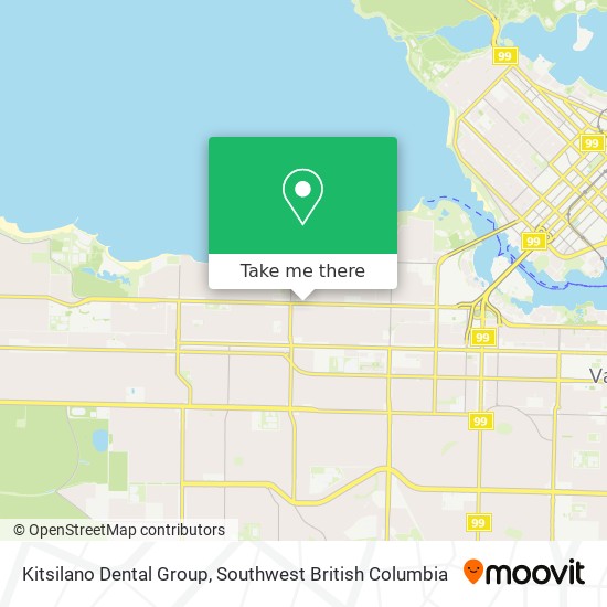 Kitsilano Dental Group map