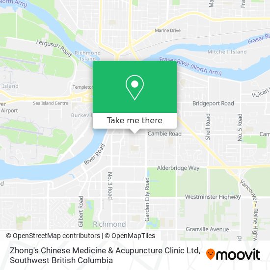 Zhong's Chinese Medicine & Acupuncture Clinic Ltd map