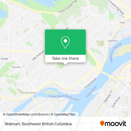 Walmart map