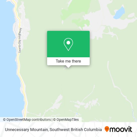 Unnecessary Mountain map